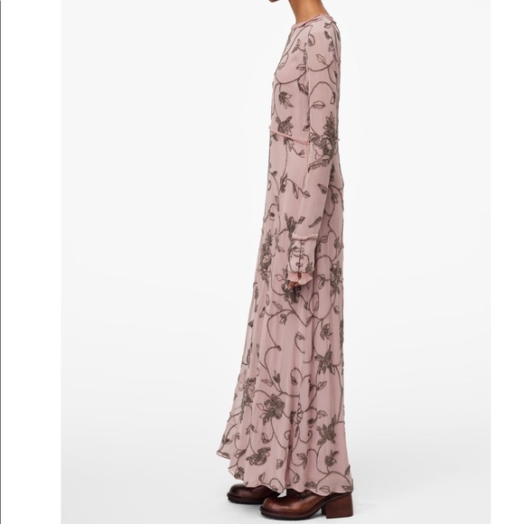 Zara limited edition long dress XS NWT - Picture 6 of 12